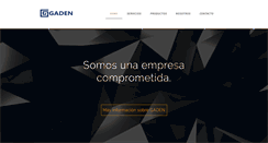 Desktop Screenshot of grupogaden.com