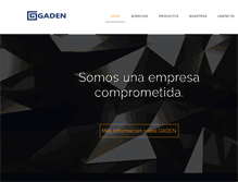 Tablet Screenshot of grupogaden.com
